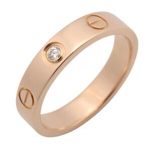 CARTIER Authentic 18k Gold Diamond Love Ring